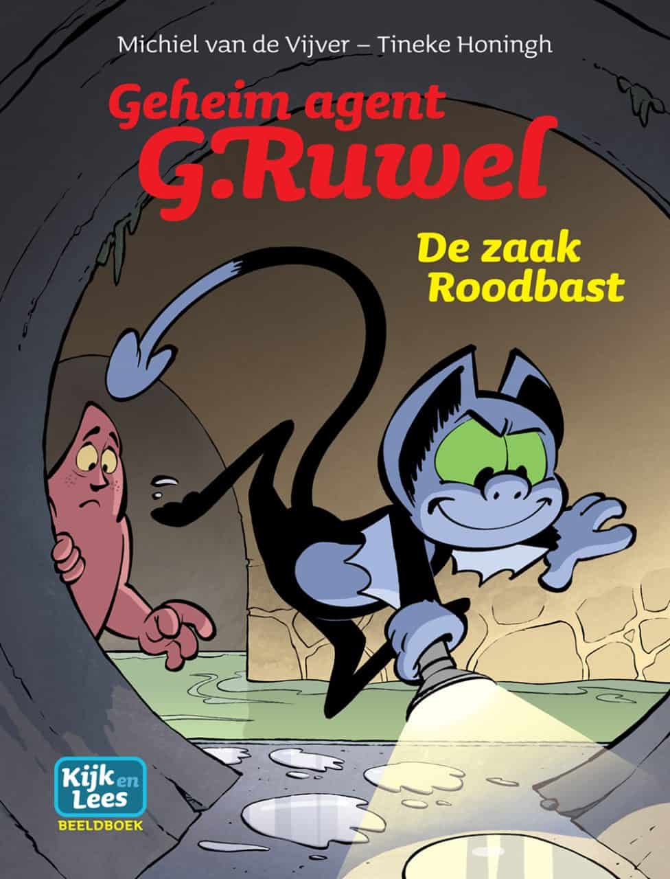 Beeldboek Geheim agent G. Ruwel - De zaak Roodbast | midden groep 6