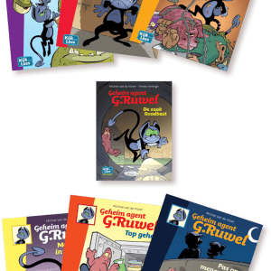 Geheim agent G. Ruwel leespakket | AVI E4 t/m E6