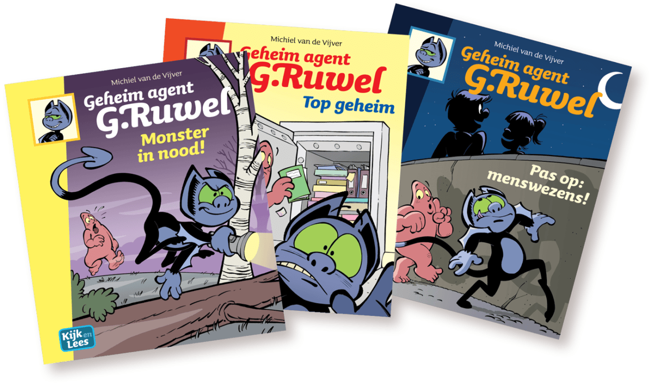 Geheim agent G. Ruwel leespakket voor groep 6